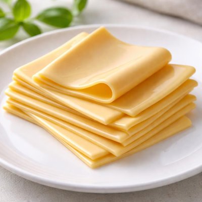 Processed cheese slice