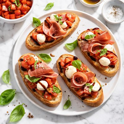 Prosciutto bruschetta