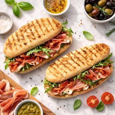 Prosciutto panini