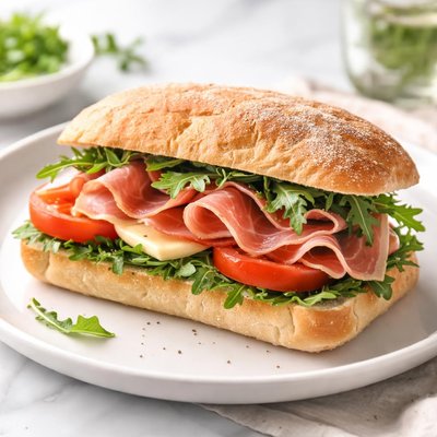 Prosciutto sandwich
