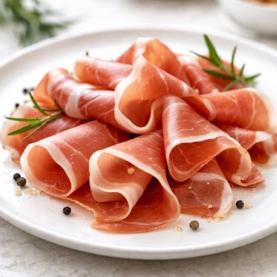 Prosciutto slices