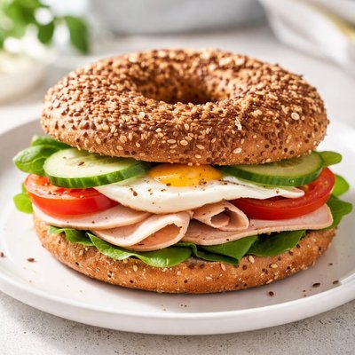 Protein bagel