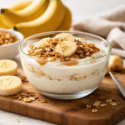 Protein banana yogurt