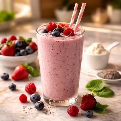 Protein berry shake