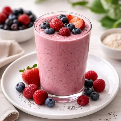 Protein berry smoothie