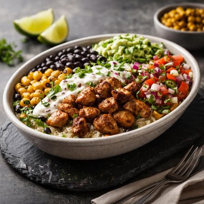 Protein bowl from chipotle