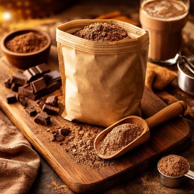 Protein chocolate powder