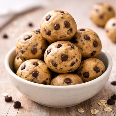 Protein cookie dough ball