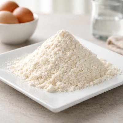 Mélange de poudre de blanc d'œuf protéiné