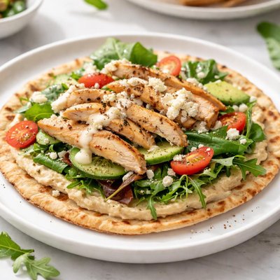 Protein flatbread