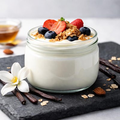 Protein greek vanilla yoghurt