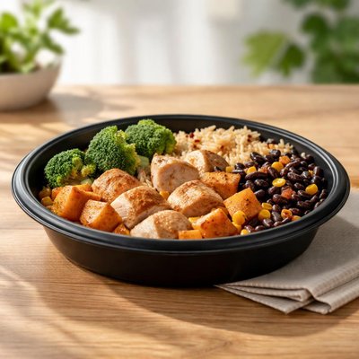 Protein max frozen meal