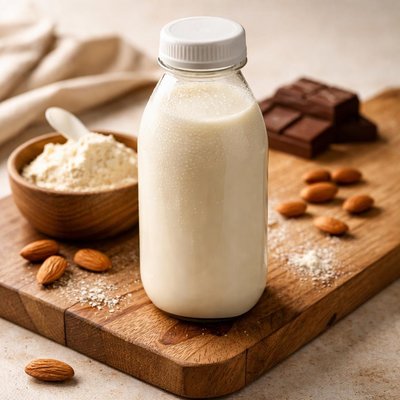 Protein milk beverage