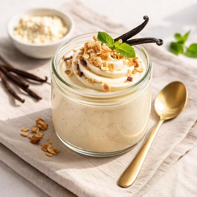 Protein mousse vanilla