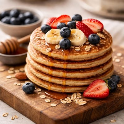 Protein oat pancake