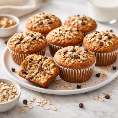 Protein oatmeal muffins