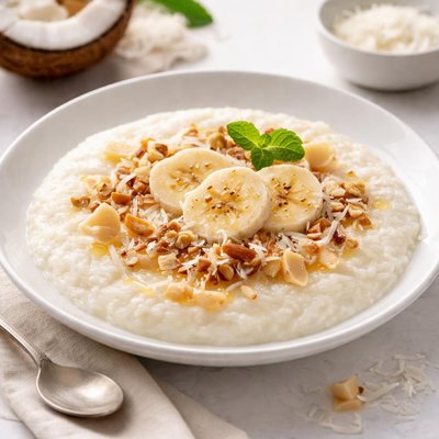 Protein ocean cream of rice coconut