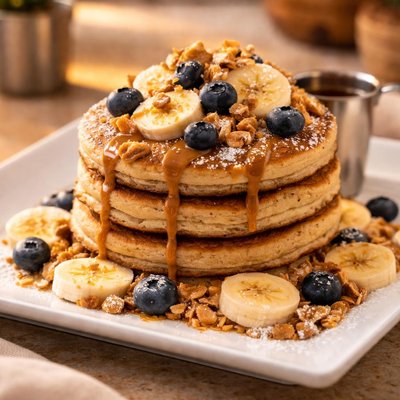 Protein pancake at turning point