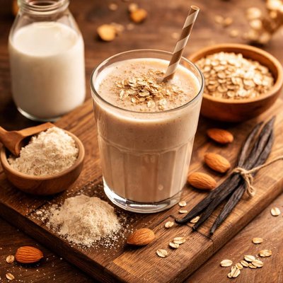 Protein shake mit milch