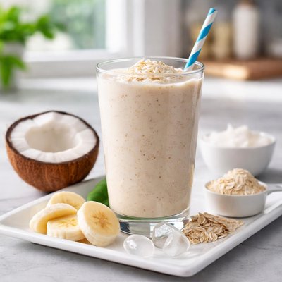 Protein smoothie coconut water
