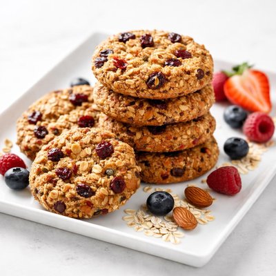 Protien fruity cookies