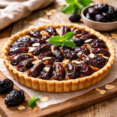 Prune tart
