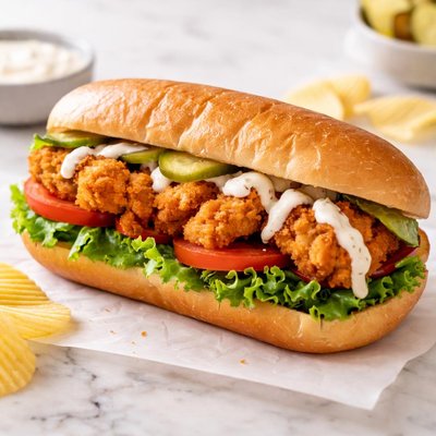 普布利克斯鸡柳三明治