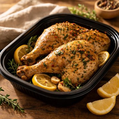 Publix lemon herb chicken leg quater