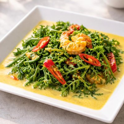 Pucuk paku masak lemak