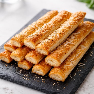Puff pastry sticks