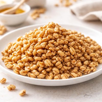 Puffed wheat