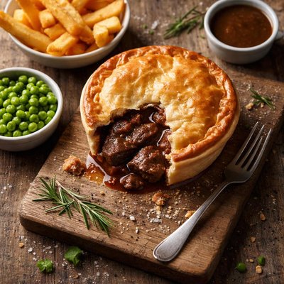 Pukka all steak pie