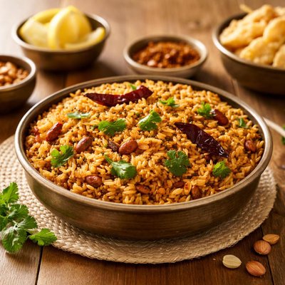 Puliyogere karnataka style