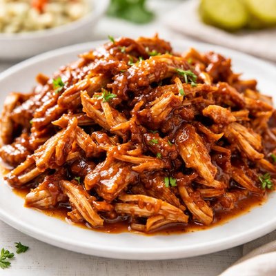 Pulled bbq chicken