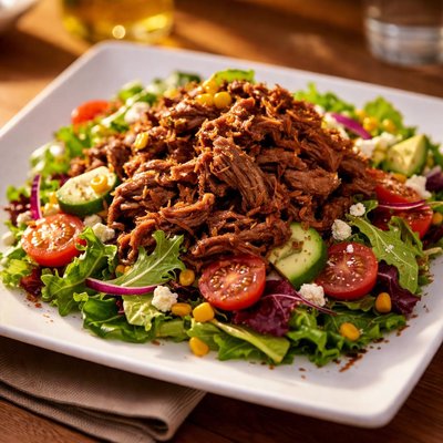 Pulled beef salad