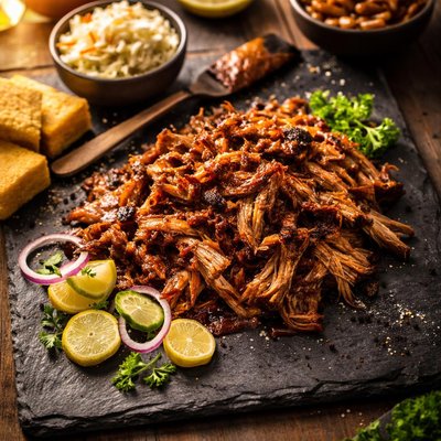 Pulled pork bbq