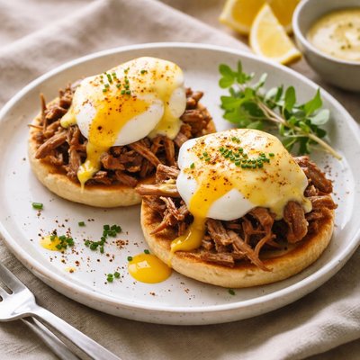 手撕猪肉班尼迪克特