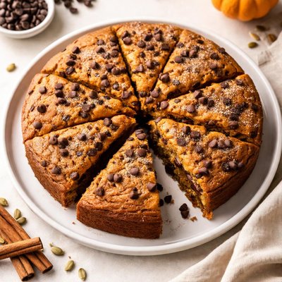 Pumkin chocolate chip cake