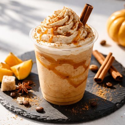 Frappuccino de Especias de Calabaza de Starbucks