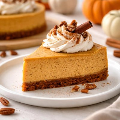 Pumpkin cheesecake