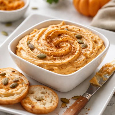 Pumpkin cream cheese spread