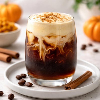 Pumpkin cream cold brew