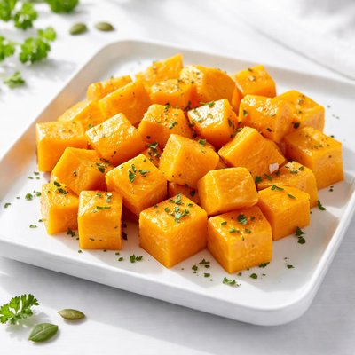 Pumpkin cubes