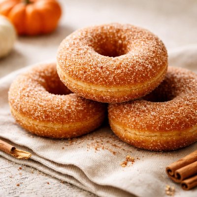 Pumpkin donut dunkin