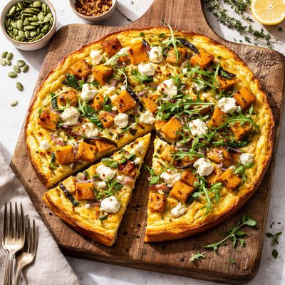 Pumpkin frittata