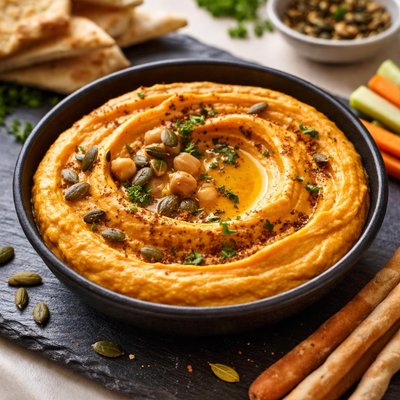 Pumpkin hummus