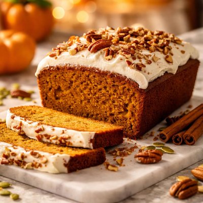Pumpkin loaf cake