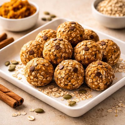 Pumpkin protein ball
