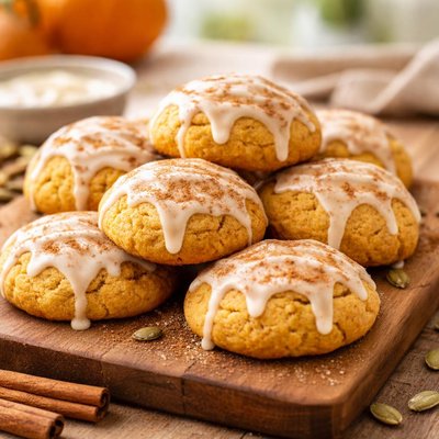 Pumpkin ricotta cookie