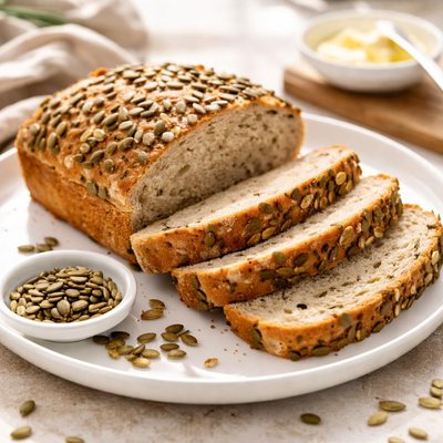 Pumpkin seed bread